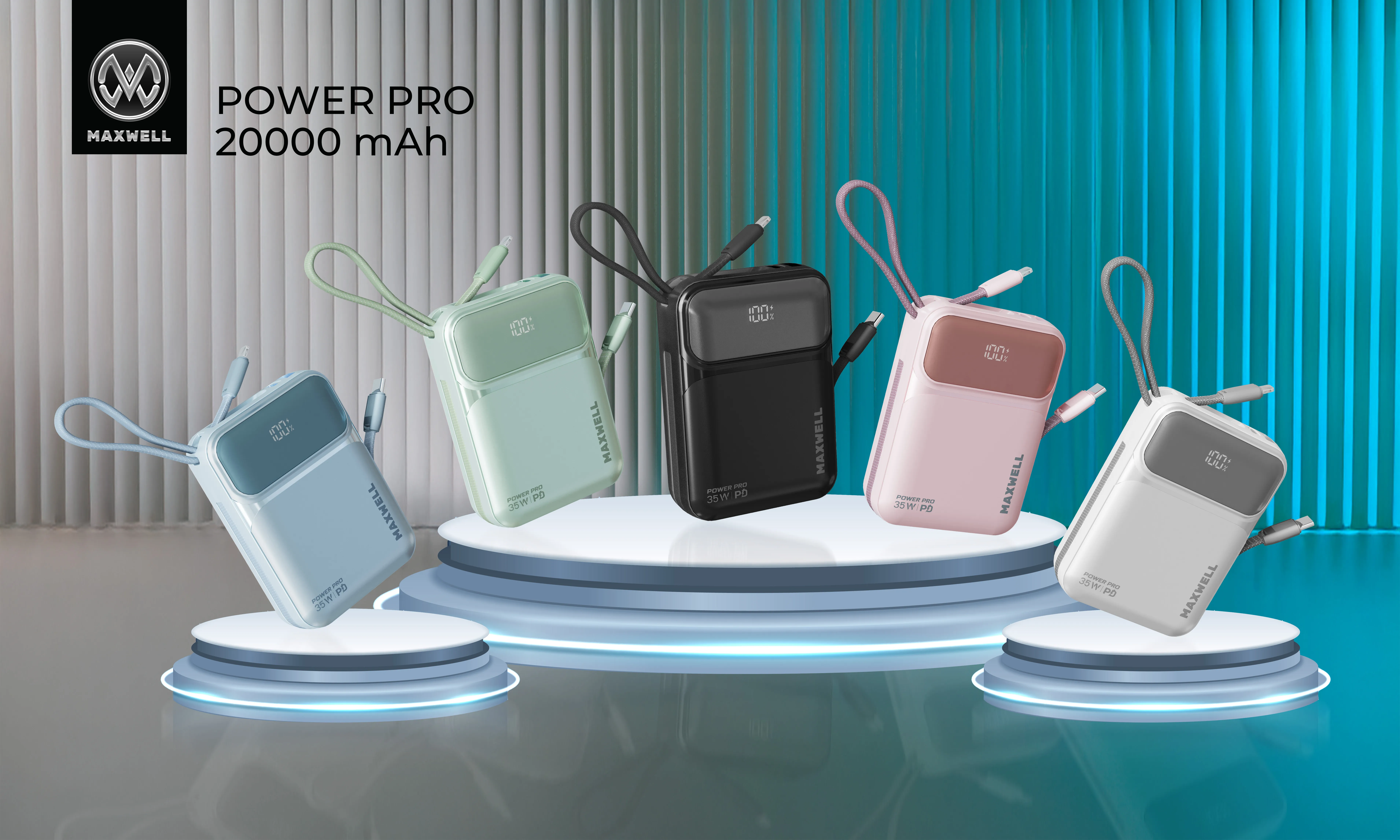 پاوربانک 20000 مکسول Power Pro