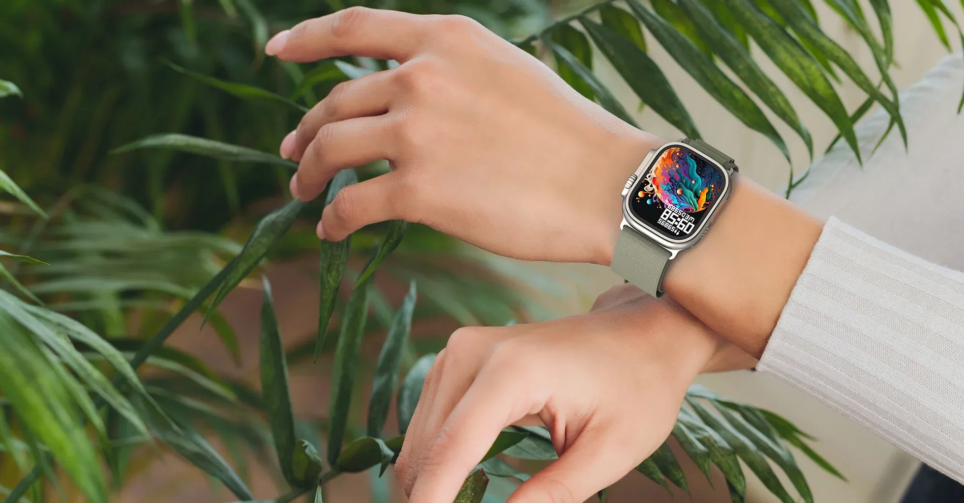 ساعت هوشمند با سنسور سلامتی