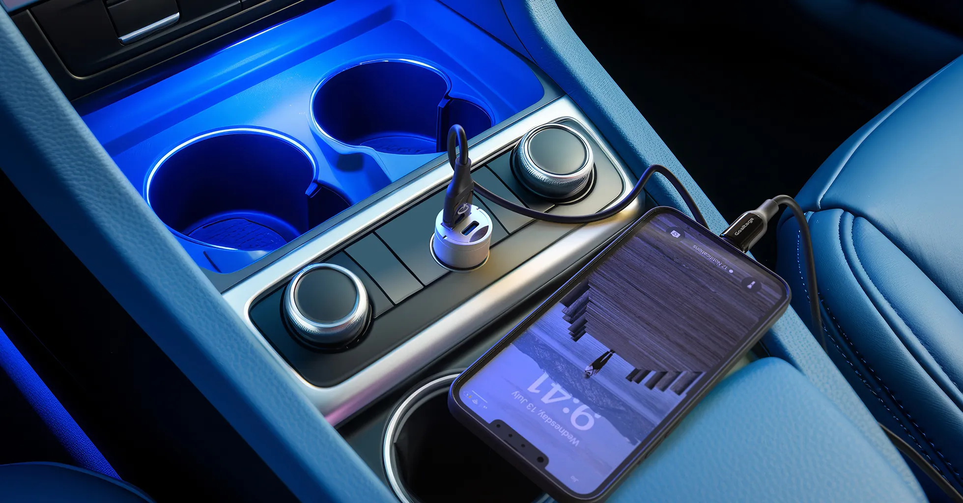 شارژر فندکی 30 وات گلتیج CH13