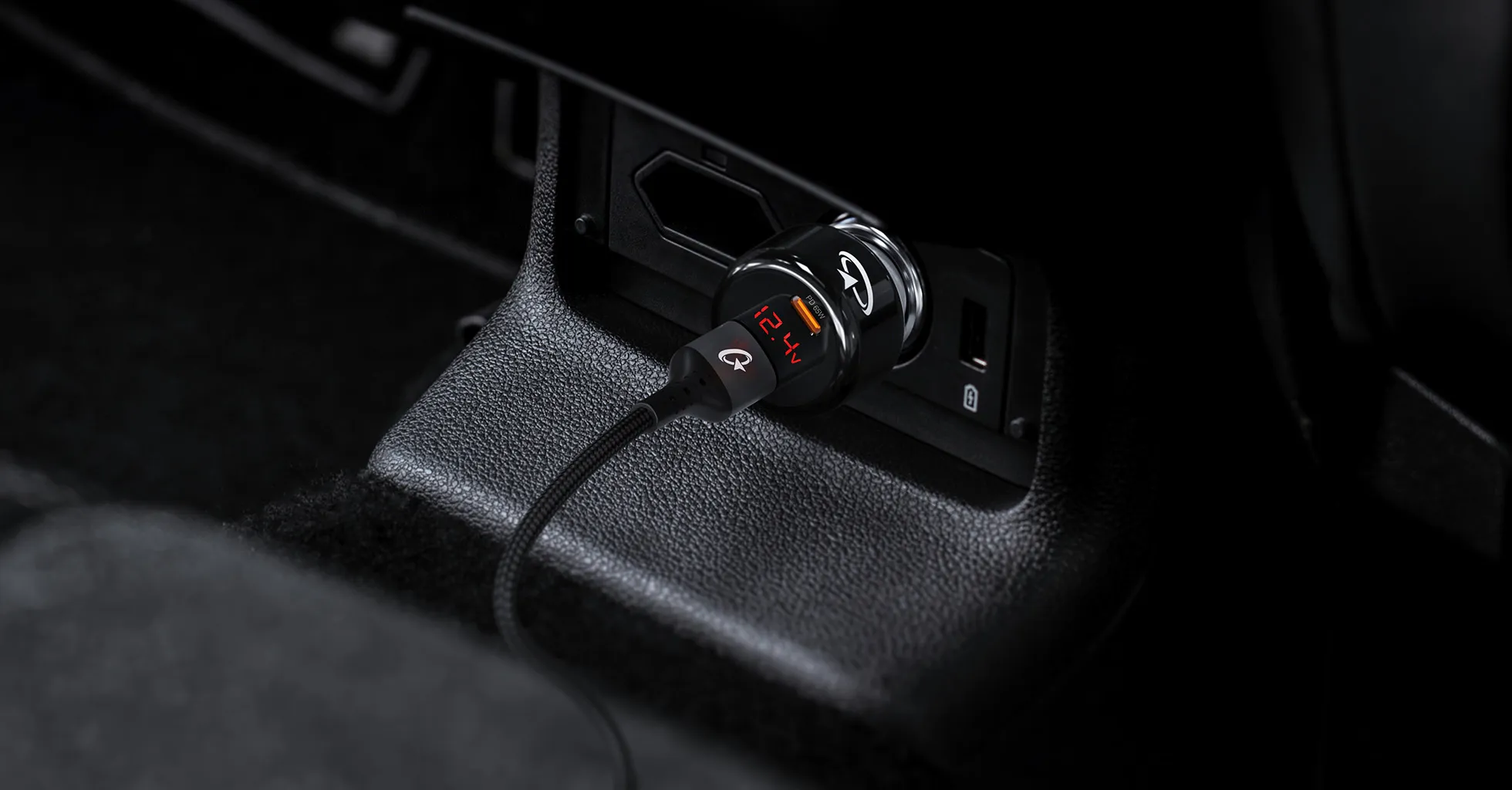 شارژر فندکی 65 وات گلتیج