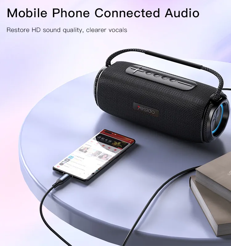 کابل AUX تایپ سی یسیدو YAU36